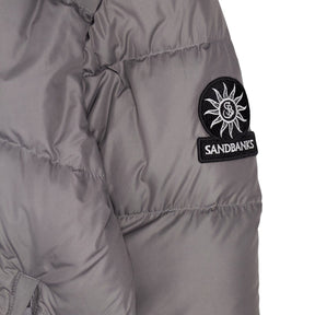 Sandbanks Grey Peninsula Puffer Jacket