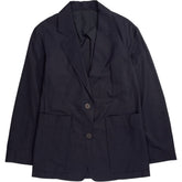 Studio Nicholson Darkest Navy Conde Soft Tailoring Jacket