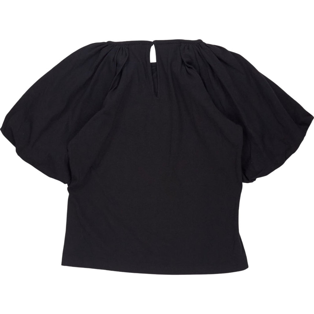 Frame Black Puff Sleeve Jersey Tee