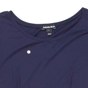 Isabella Oliver Navy Midi Dress