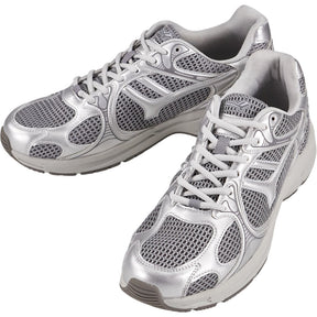 Pull & Bear Silver Mesh Trainers