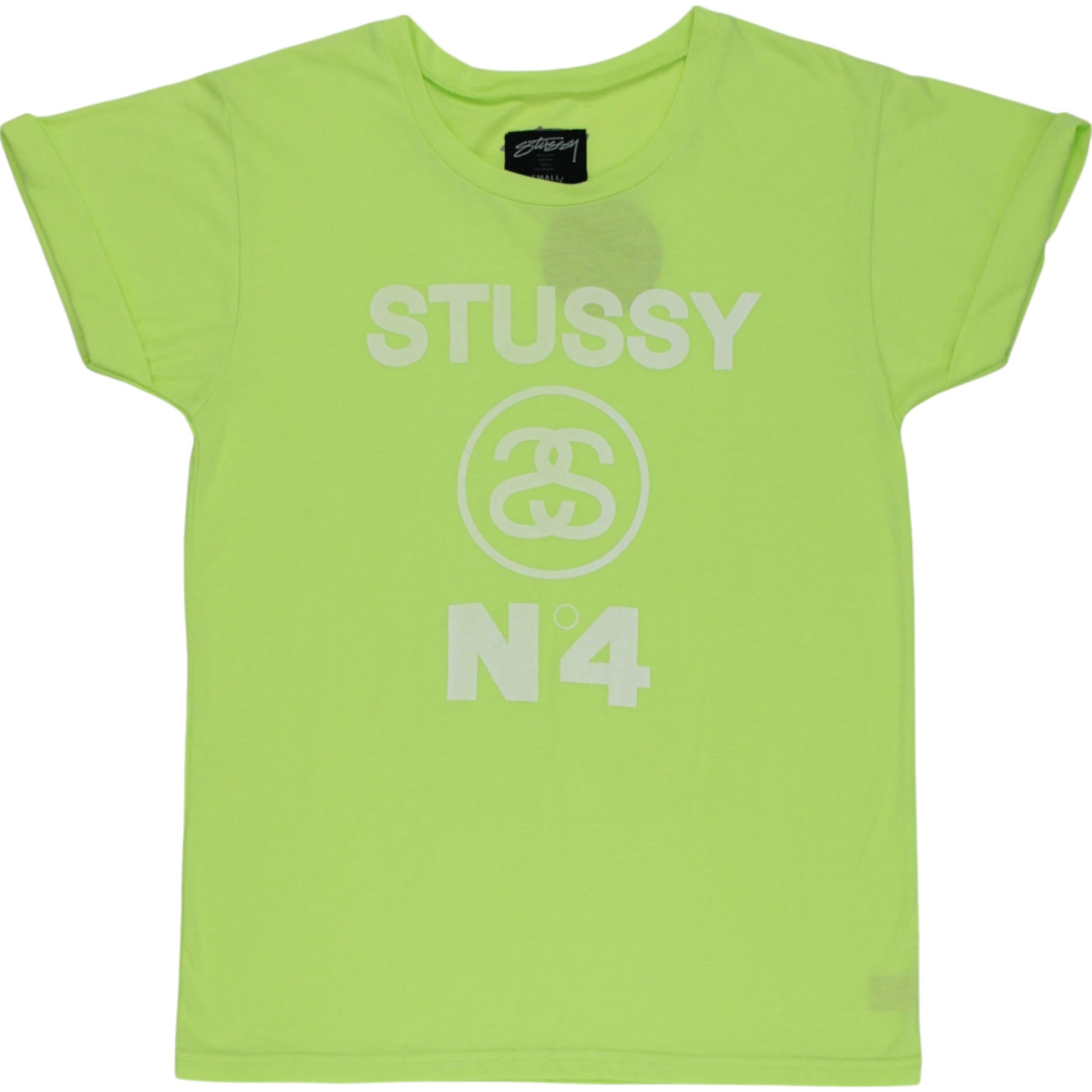 Stussy Green Neon Cuff T-Shirt