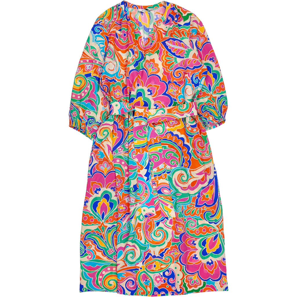 NRBY Multicolour Silk Dress