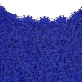 Diane von Furstenberg Blue Zarita Lace Dress
