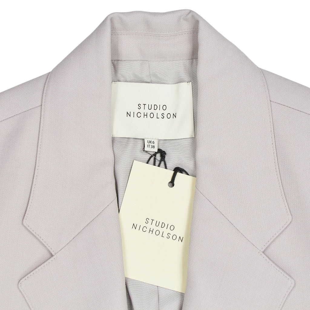 Studio Nicholson Gull Grey Tailored Jacket