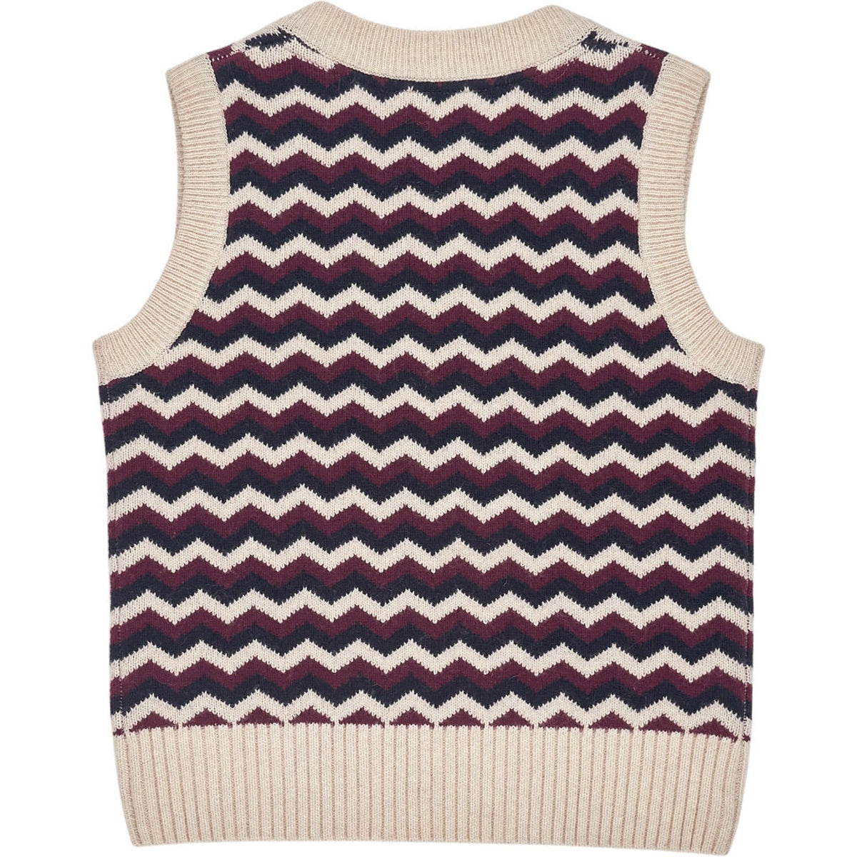 Beaufort & Blake Chevron Knit Vest