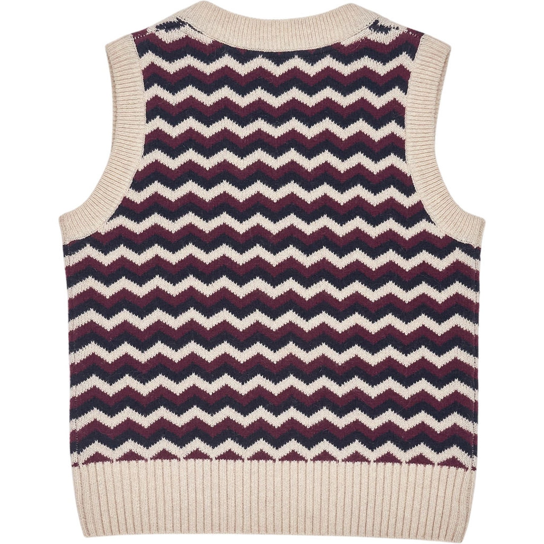 Beaufort & Blake Chevron Knit Vest