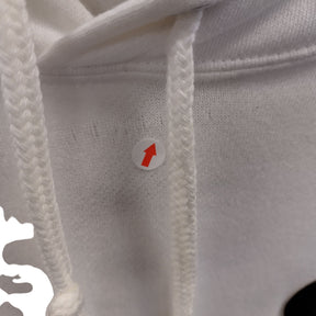 A Bathing Ape White Cotton Hoodie