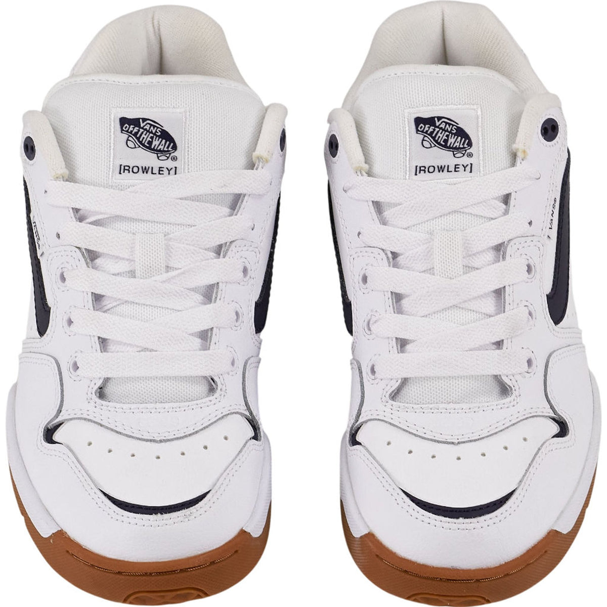 Vans White Navy Rowley XLT Trainers US 9