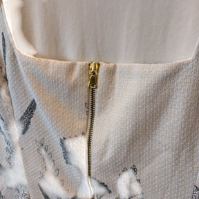 Per Una Ivory Floral Midi Dress
