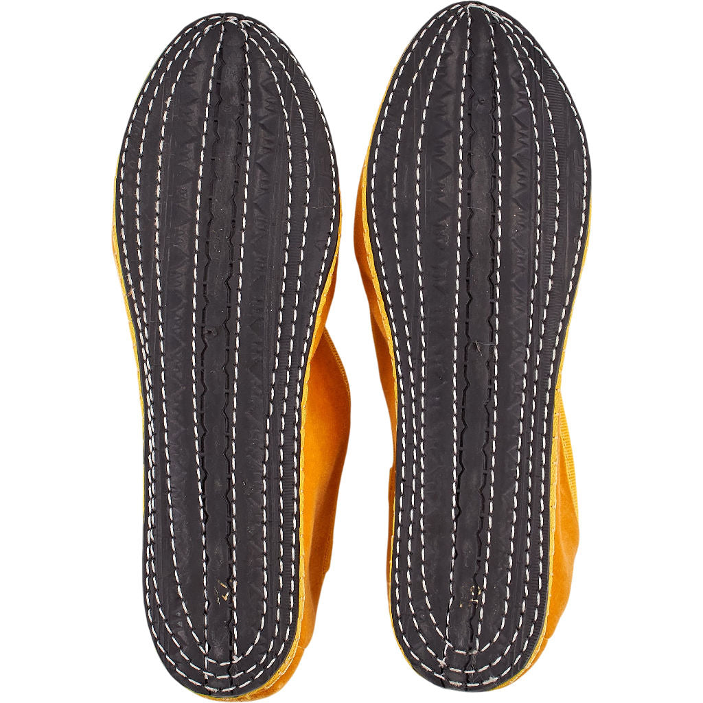 Drogheria Crivellini Mustard Velvet Slippers