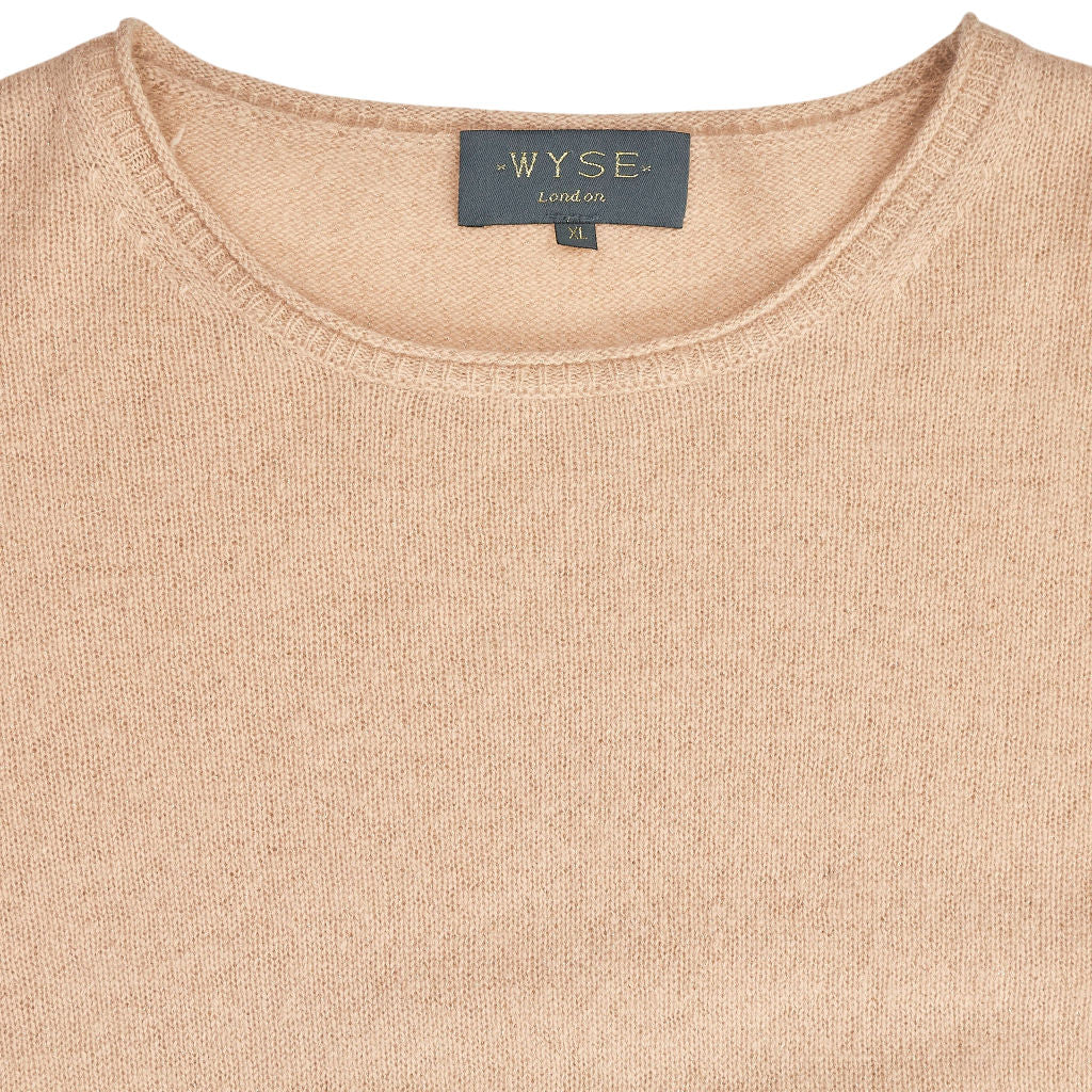Wyse London Beige Cashmere Jumper