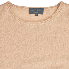 Wyse London Beige Cashmere Jumper