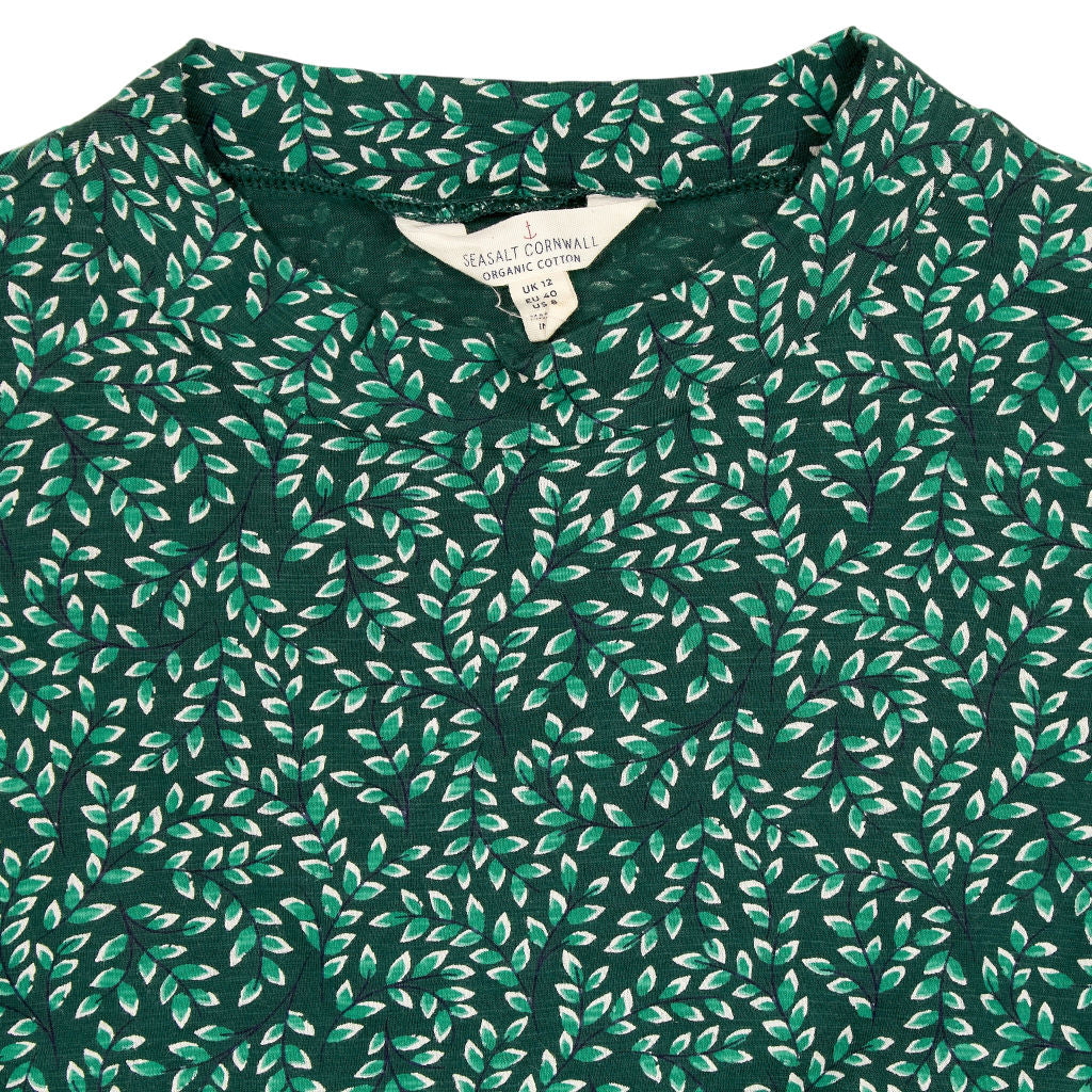 Seasalt Green Patterned Cotton Dress