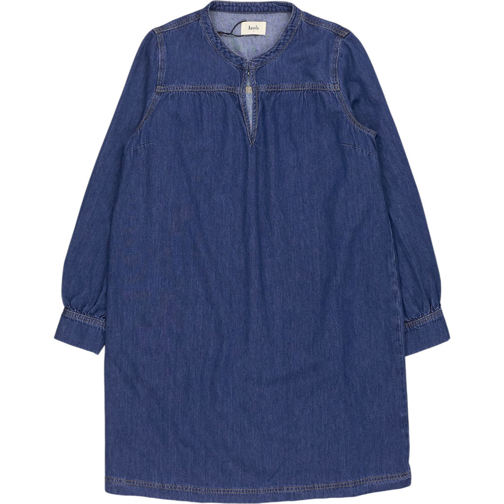 Hush Blue Freya Denim Mini Dress