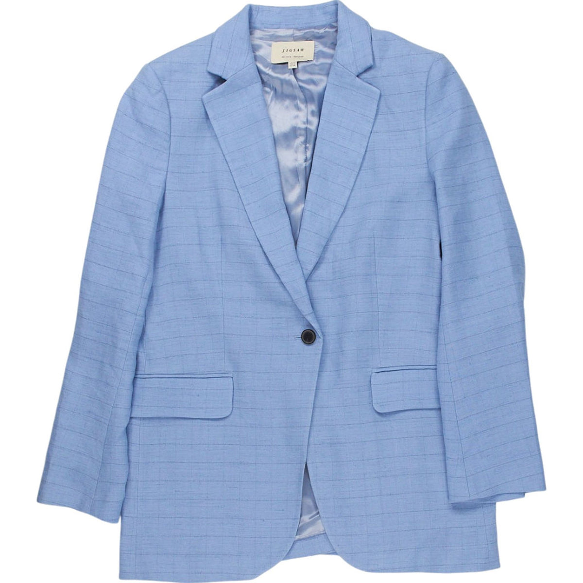 Jigsaw Blue Tailored Blazer