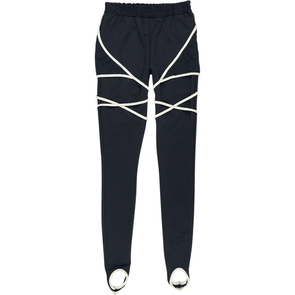 SRVC Black Stirrup Leggings