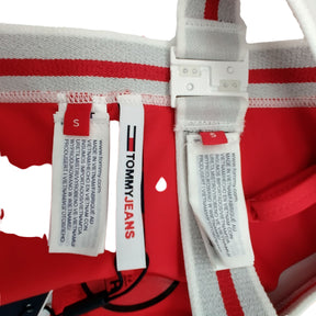 Tommy Jeans Red Bikini Set