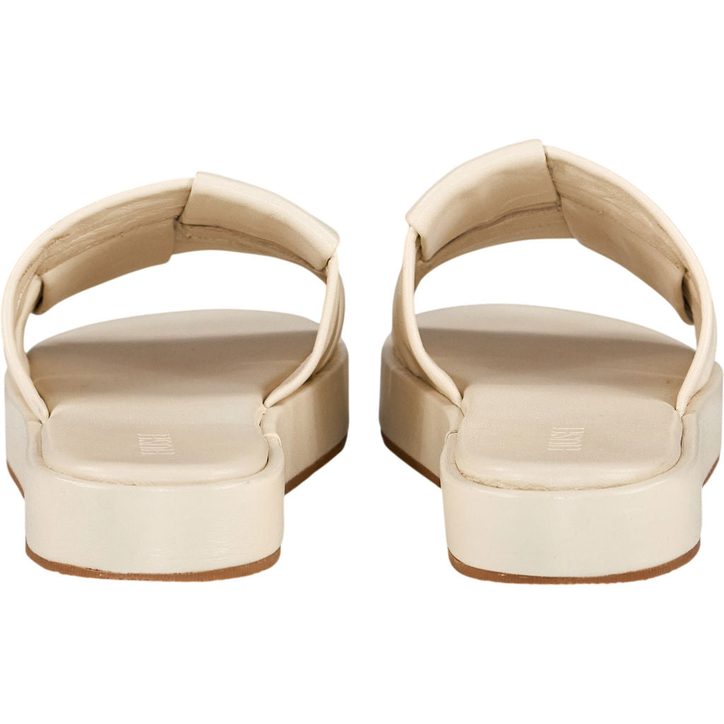 Hush Bone White Willa Weave Sandal