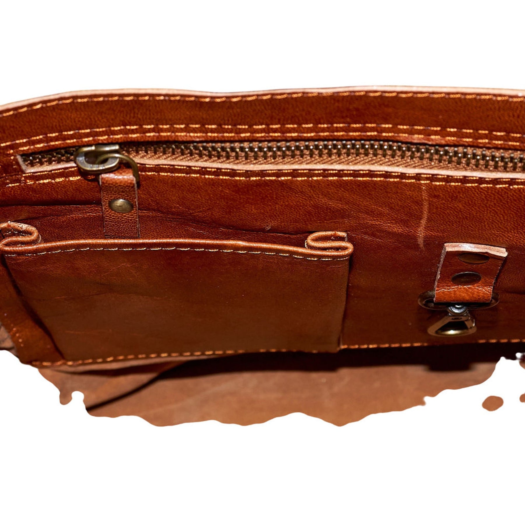 Berliner Bags Brown Leather Backpack