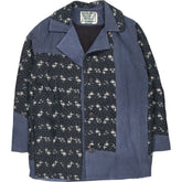By Walid Blue Patterned Jacket