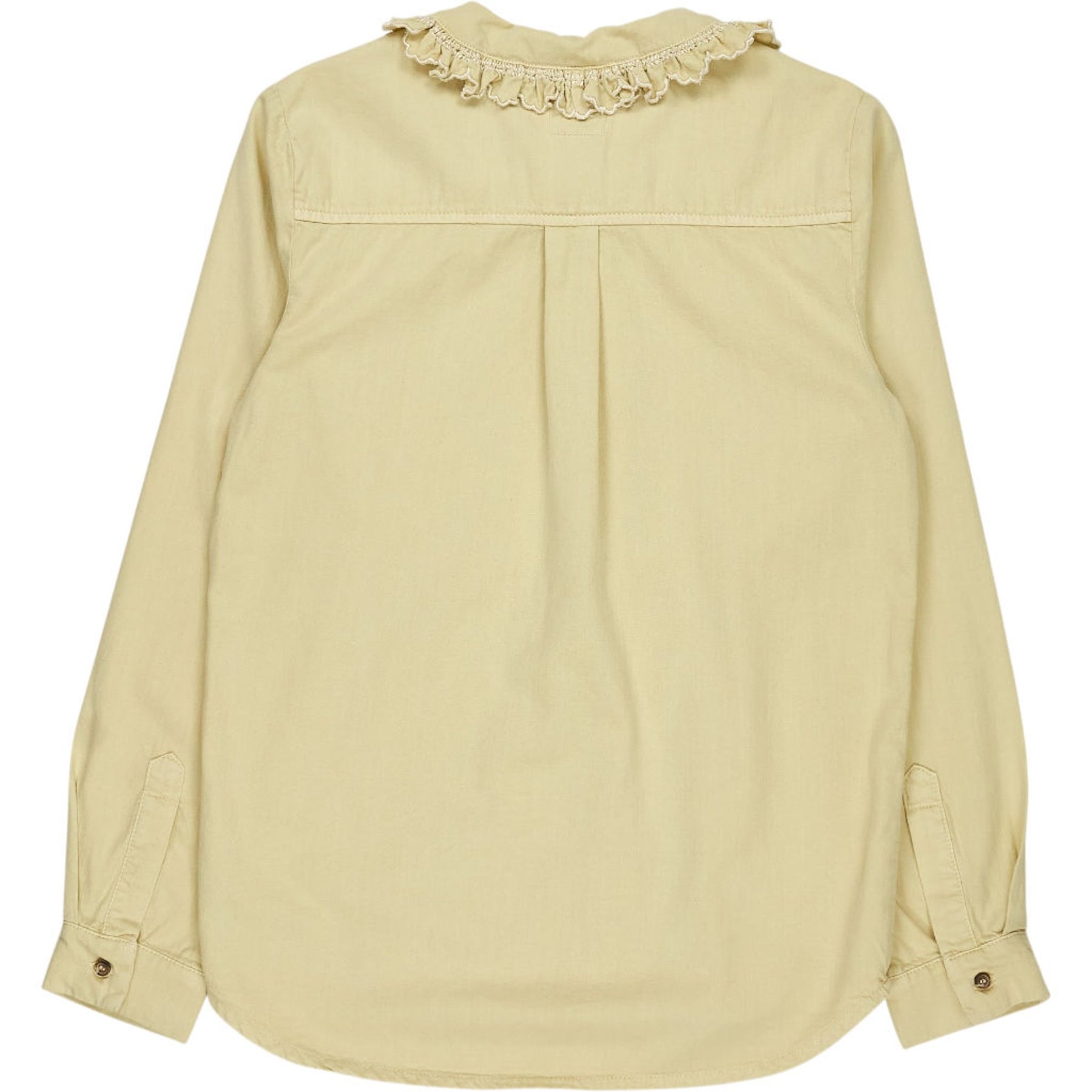 seventy + mochi Buttermilk Ruffled Collar Shirt