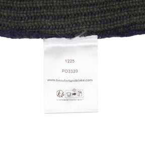 Beaufort & Blake Green Wool Half-Zip Jumper