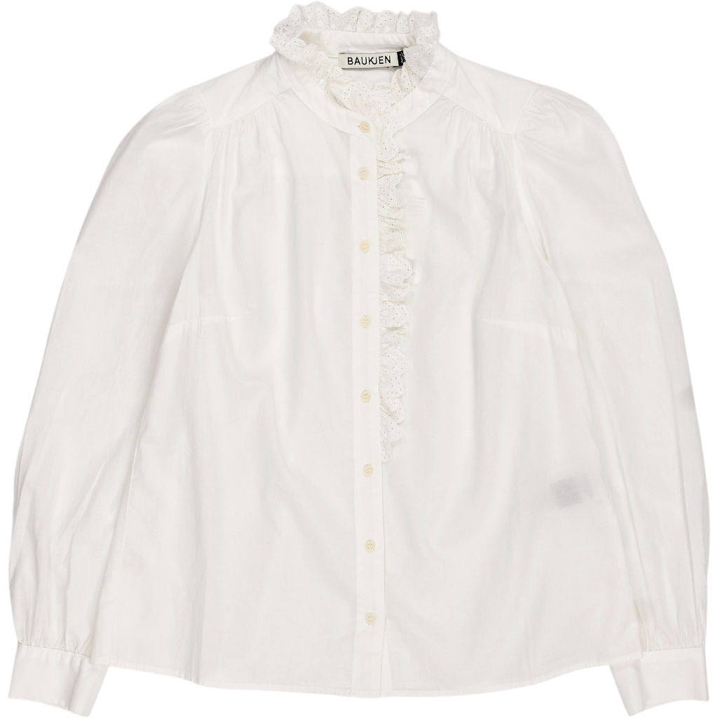 Baukjen White Milla Organic Cotton Blouse