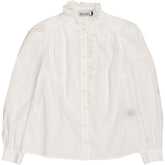 Baukjen White Milla Organic Cotton Blouse