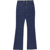 seventy + mochi Blue Cali Retro Flare Jeans