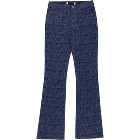 seventy + mochi Blue Cali Retro Flare Jeans