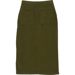 Baukjen Dark Olive Irma Skirt