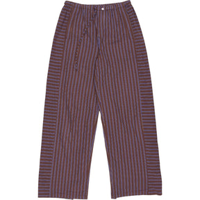 Hush Chocolate Stripe Cotton Trousers
