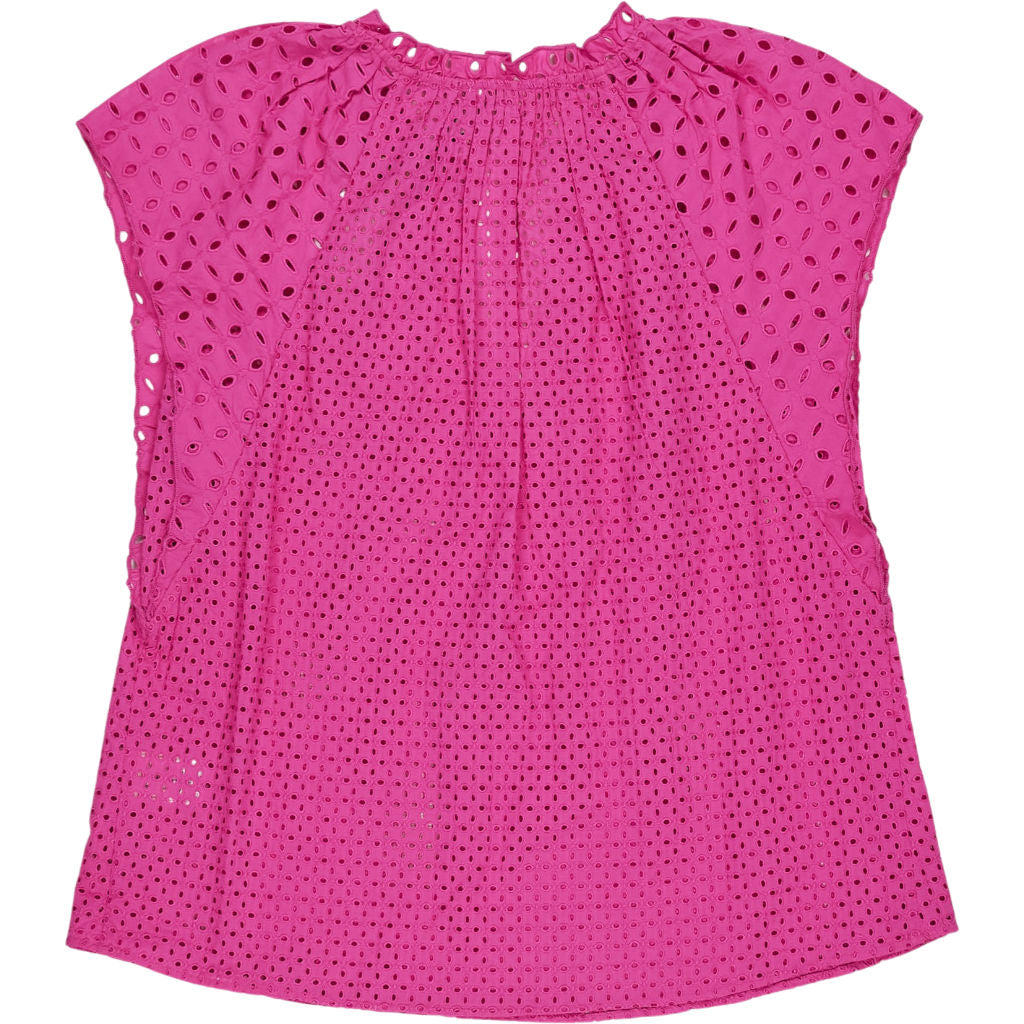Hush Pink Katy Cutwork Top