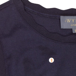 WYSE Navy Sleeveless Dress