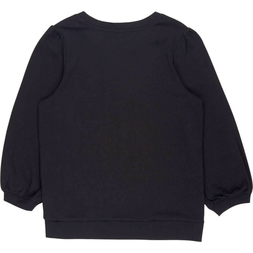Hush Black Mimi Puff Sleeve Tee