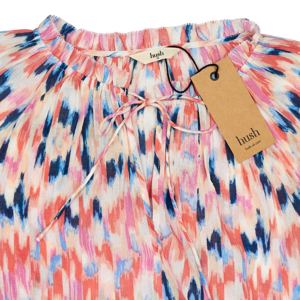 Hush Ikat Multi Maisie Blouse
