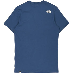 The North Face Blue M Cover Box SS Tee