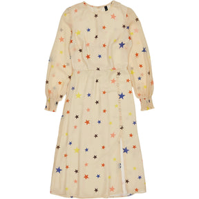 Nobody's Child Cream Multicoloured Star Print Dress