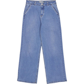 Baukjen Mid Wash Blue Emery Wide Leg Jeans
