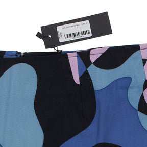 Motel Ima Abstract Purple Mini Skirt