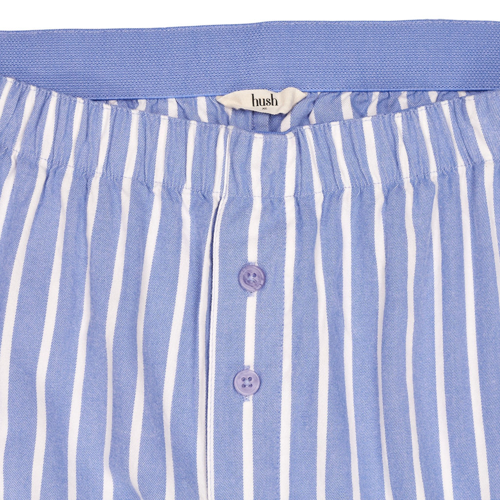 Hush Blue Striped Pyjama Pants