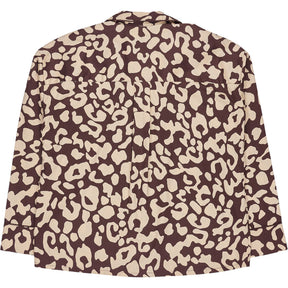 Hush Brown Cream Patterned Shirt