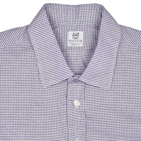 Frank Foster Purple Check Shirt
