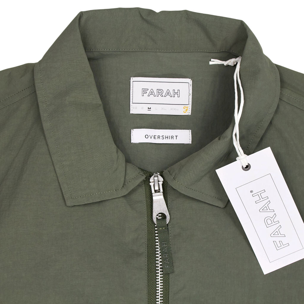 Farah Green Zipped Jacket