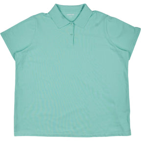 Lands' End Aqua Polo Shirt