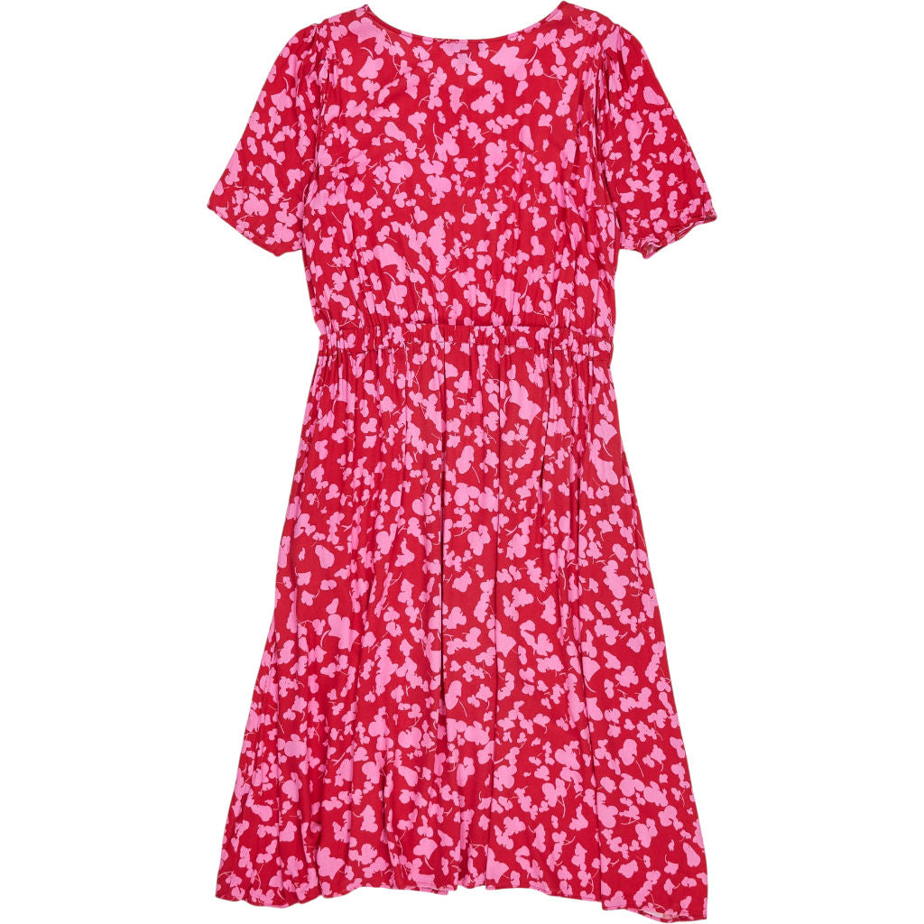 Baukjen Red Pink Floral Dress