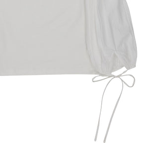 Mother of Pearl White Organic Cotton Top L