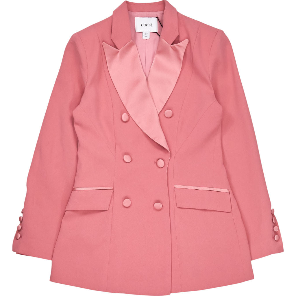Coast Rose Pink Flare Trouser Suit