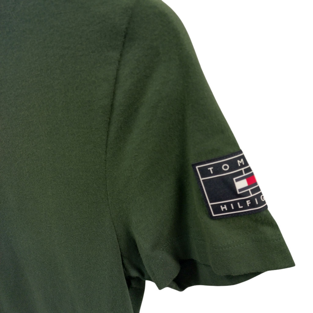 Tommy Hilfiger Green Cotton T-Shirt